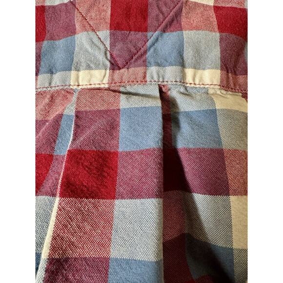 Tommy Hilfiger Men's Classic Fit Long-Sleeved Button-Down Shirt Sz L Plaid Logo - Picture 11 of 13